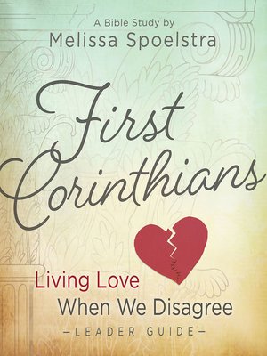 cover image of First Corinthians--Women's Bible Study Leader Guide